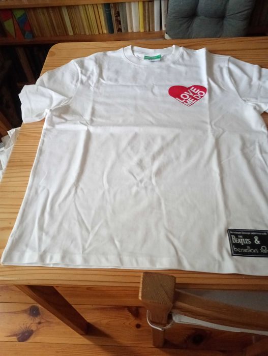Beatles podkoszulek T-shirt ,Benetton, bawełna