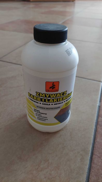 NOWY Zmywacz farb i lakierów Dragon usuwanie z drewna środek myjący