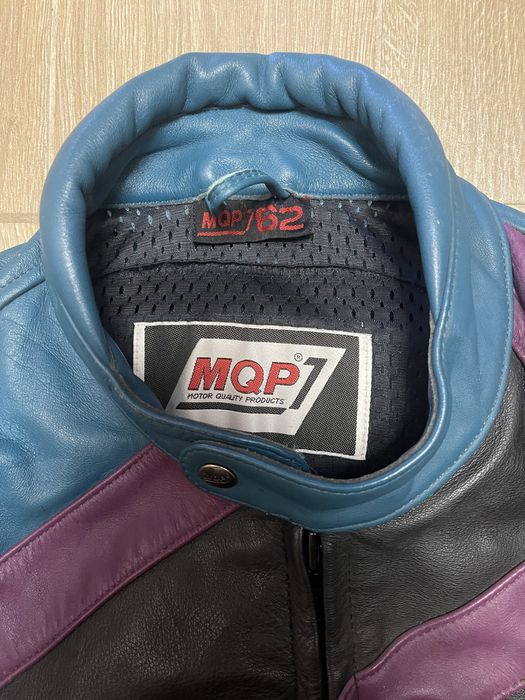 Вінтажна шкіряна мотокуртка MQP