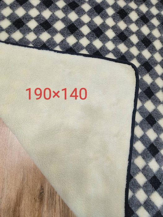Новое одеяло с овчины