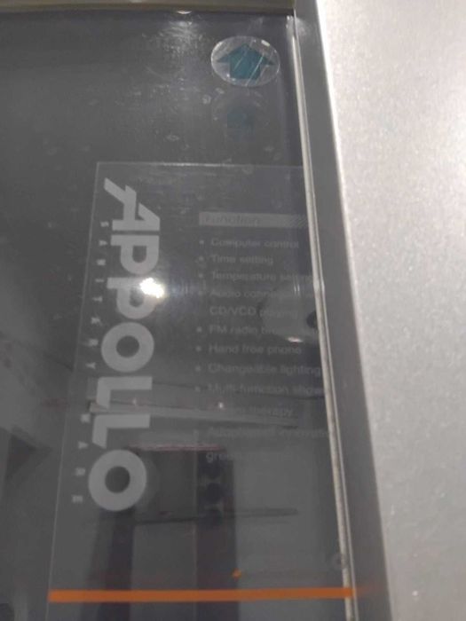 Продам паровий гидробокс кутовий Appollo GUCI - 861 150Х150Х218 з ванною  б/у