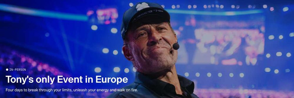 Bilet na wydarzenie Tony Robbins UPW – Diamond Premium