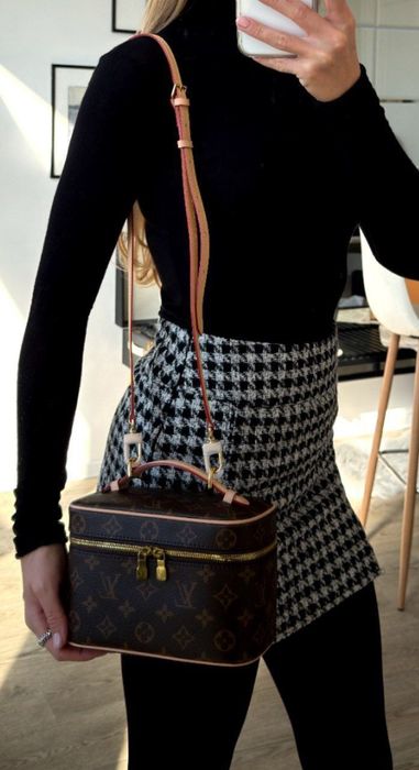 Женская кожаная сумка Louis Vuitton Nice