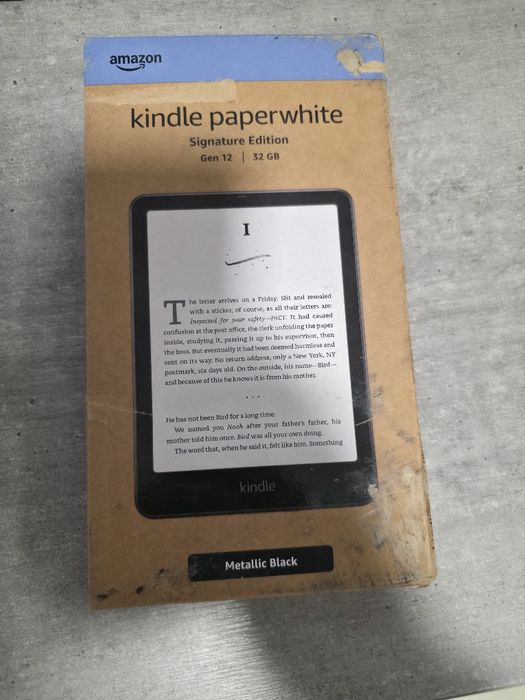 Kindle Paperwhite. 2025. 12 пок. 32Гб. Signature. Новий Чорний