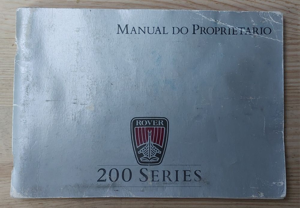 Manual do utilizador- Renault Clio, FIAT Uno, Rover 216