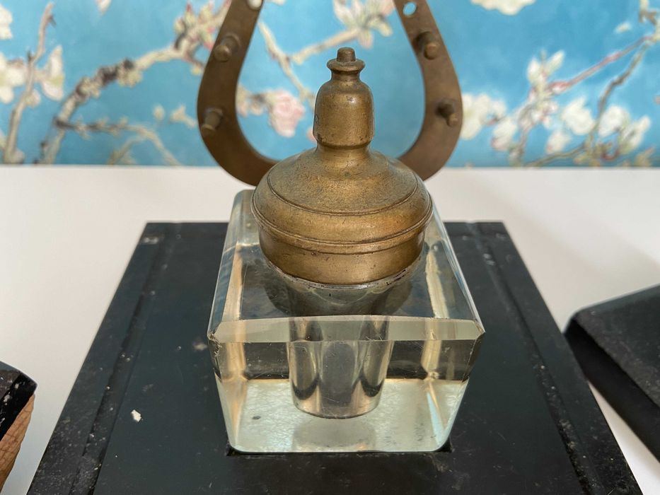 Письменный набор руководителя винтаж (антикварный канцелярский набор)