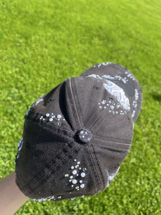 Czapka cap z daszkiem new era yankees ozdabiana diamenciki perelki