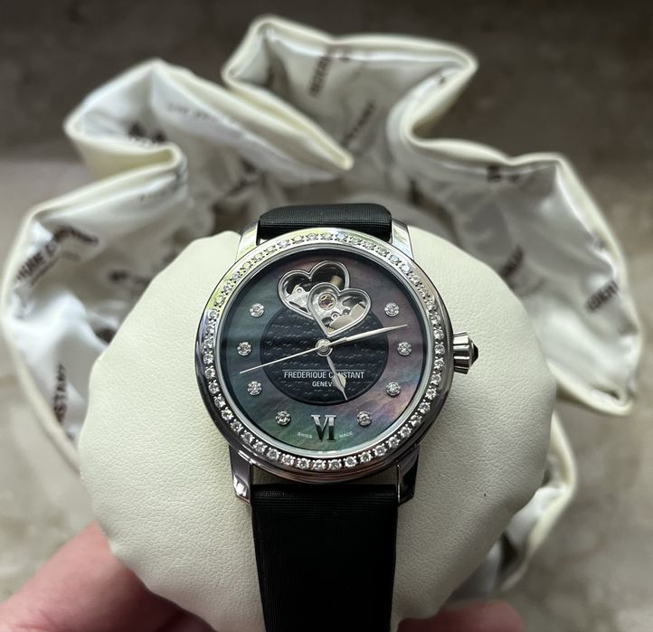 Zegarek Frederique Constant Ladies Automatic Heart Beat Diamonds Ref. FC-310BDHB2PD6