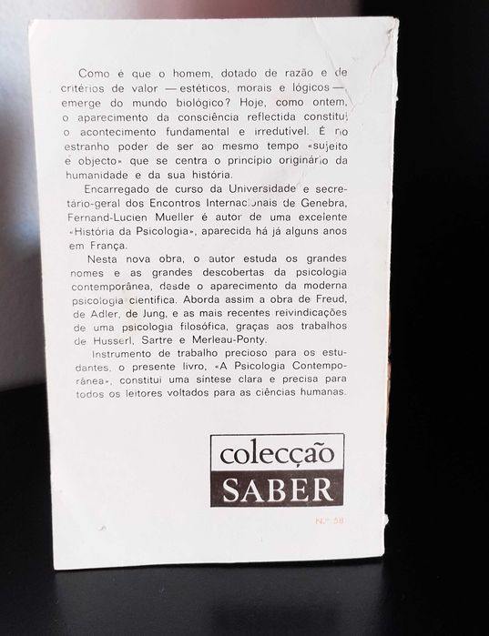 A Psicologia Contemporânea de Fernand L. Mueller