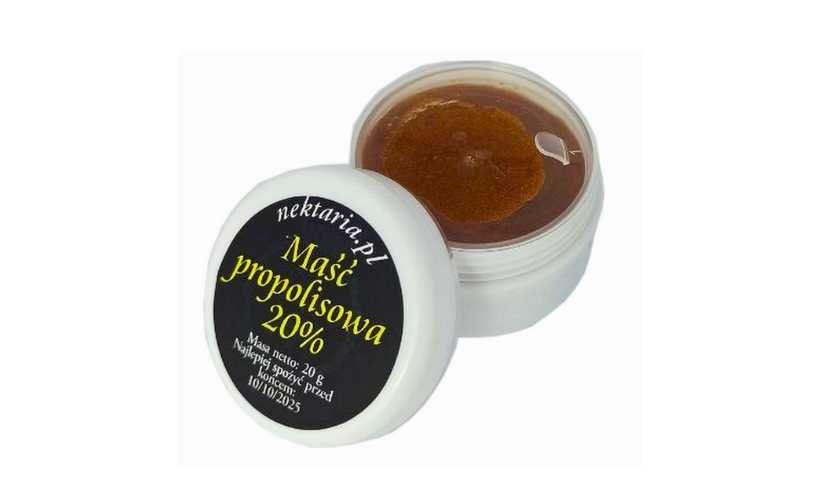 Maść propolisowa 20% - 20g - 3szt Nektaria