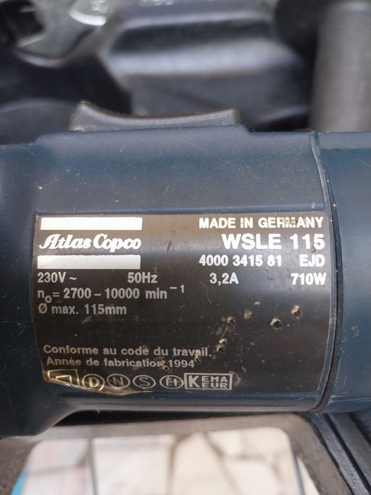 Esmerilhadeira Angular Profissional AEG WSLE 115 electronic