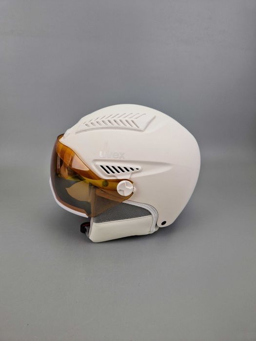 Kask Narciarski UVEX HLMT 600 Visor roz S 52-55cm kat S2