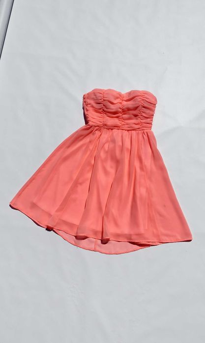 Красивое розовое гелевое платье с чашечками Tally Weijl L M