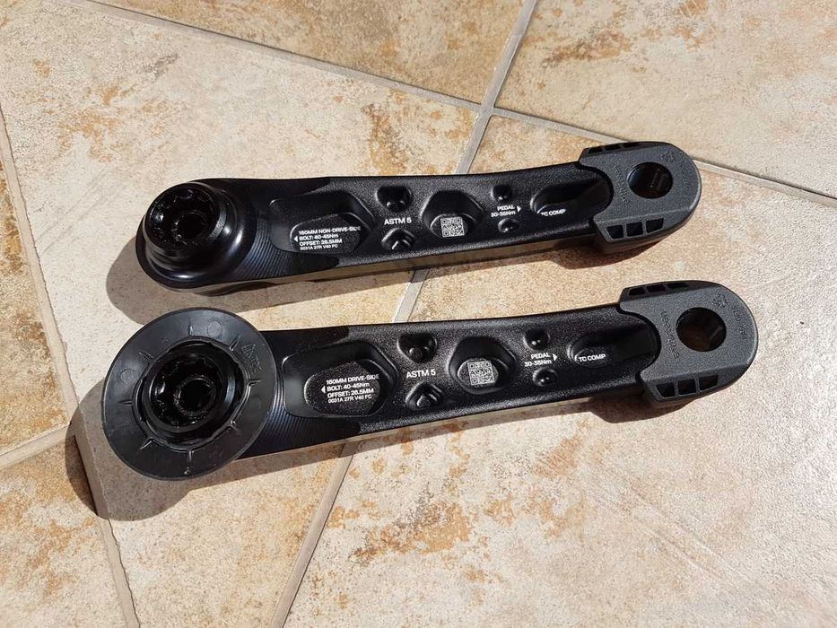 NOWE ramiona korby e*thirteen HELIX Race E*spec, 160mm, Bosch, czarne