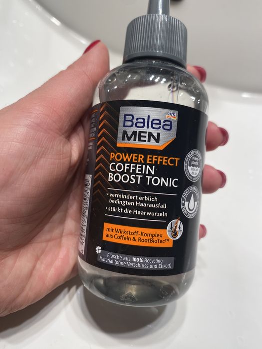 Тоник от выпадения волос Balea man с кофеином