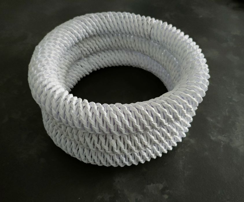 3 wianki wiklina papierowa