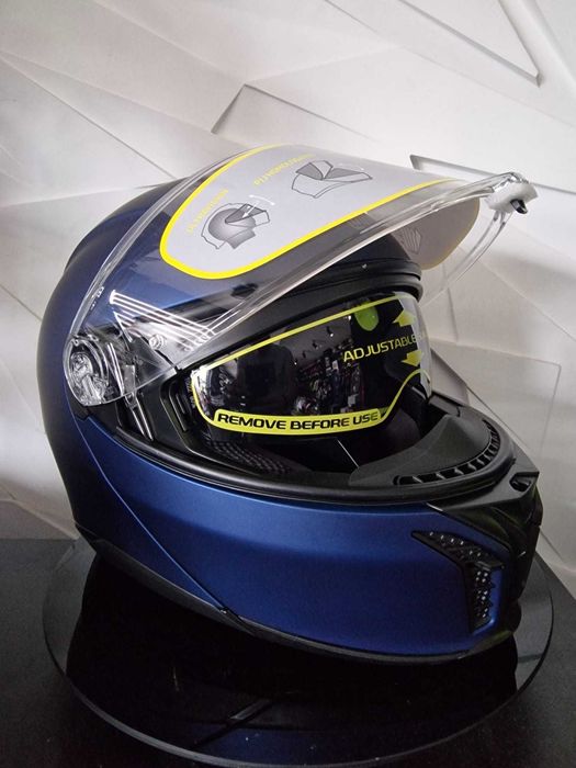 Kask szczękowy AGV TOURMODULAR Galassia Blue Matt Pytaj o rozmiar!