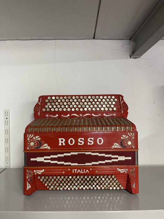 Acordeão Rosso laranja