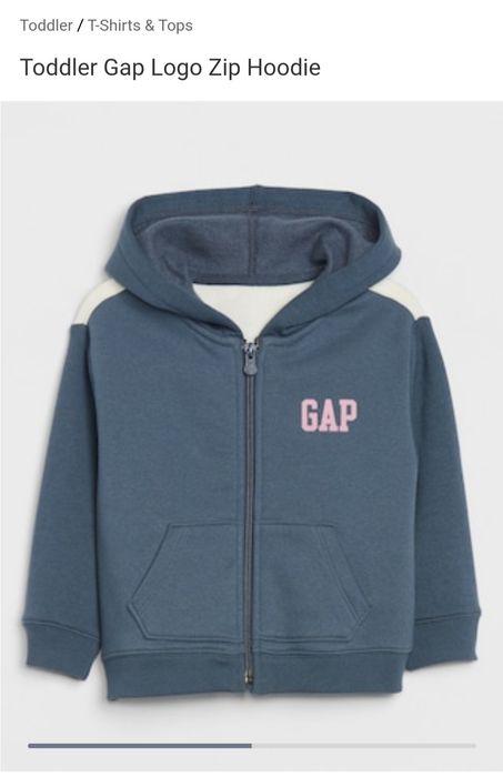 Худі Gap на 3-4 роки, утеплене, батнік, світшот, кофта гап, геп