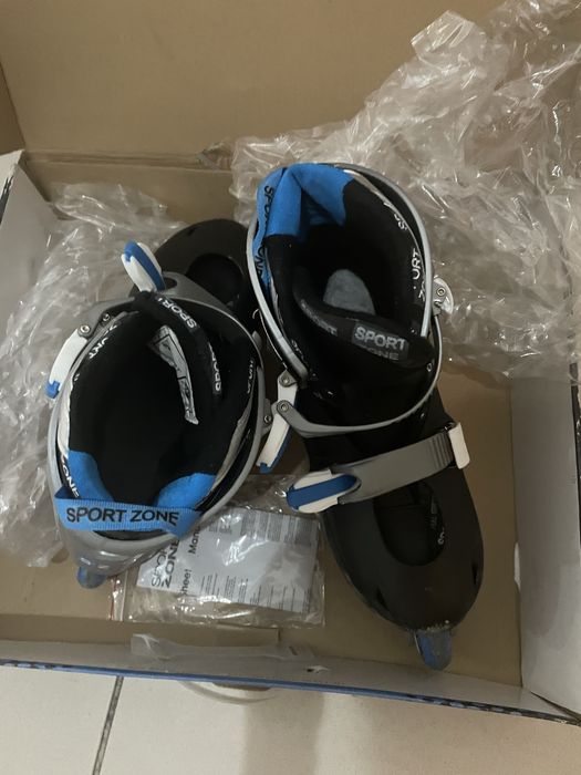 Patins em linha 38, com cx e manual