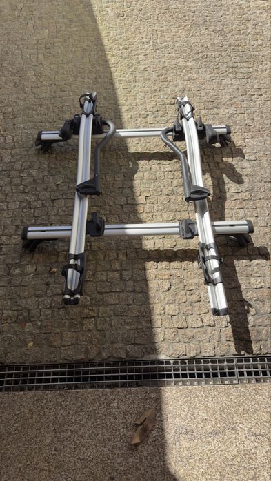 Barras Tejadilho - AUDI A4 + 2 suportes Thule para 2 bicicletas