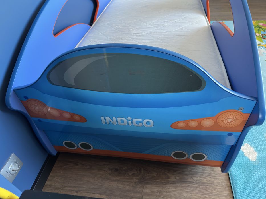 Дитяче ліжко машинка Indigo