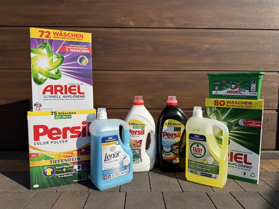 Chemia Żele,Proszki,Kapsułki Persil Ariel Lenor