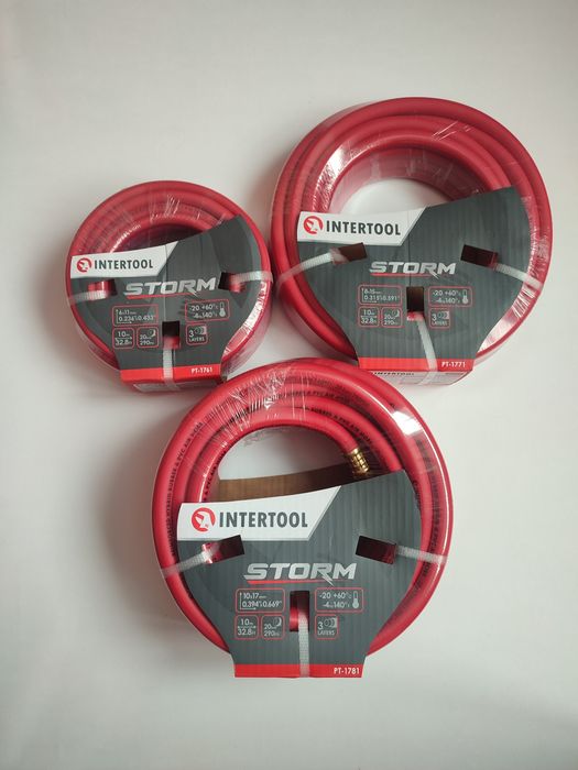 Шланг гибридный проф 20 атм.6×11/8×15/10×17 -10 м STORM INTERTOOL