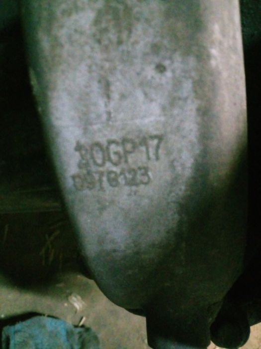 Skrzynia biegów oznaczenie 20GP17 Ducato/jumper/boxer