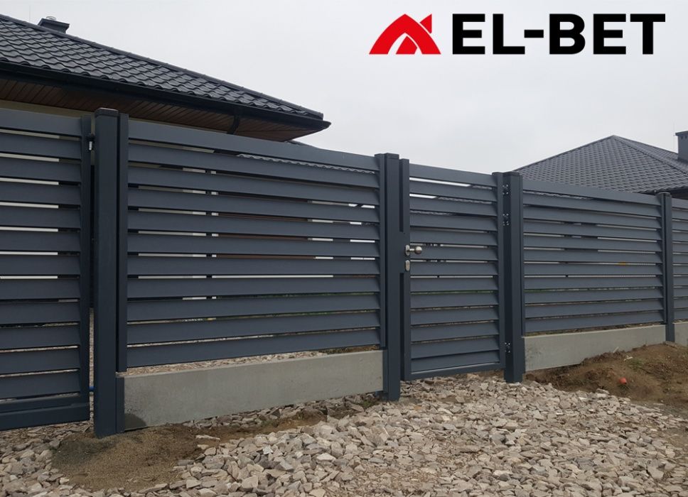 Brama panelowa skrzydłowa / przesuwna. Bramy przesuwne skrzydłowe RAL