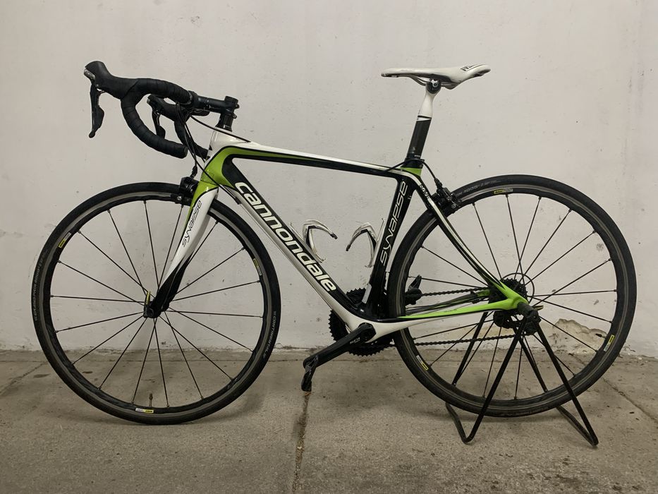Cannondale Synapse Carbon (Tam. M) — Como Nova — Upgrade Rodas Mavic Ksyrium