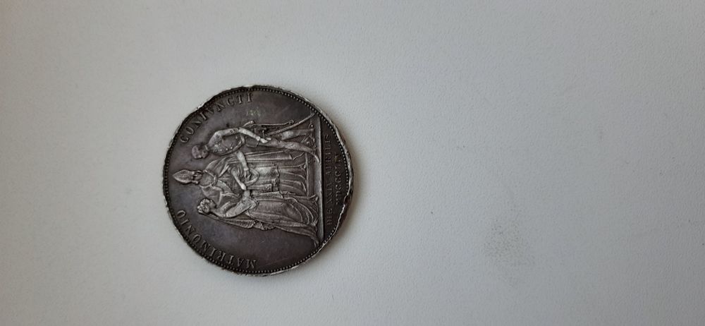 Монета 2 Gulden - Francis Joseph I Wedding