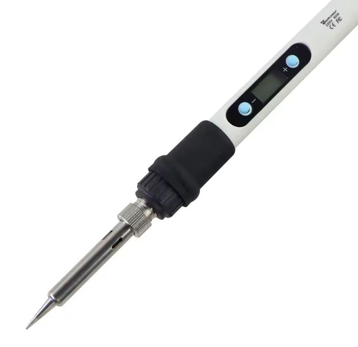 Паяльник цифровой с мультиметром 80W t 480C° Набор для пайки + кейс