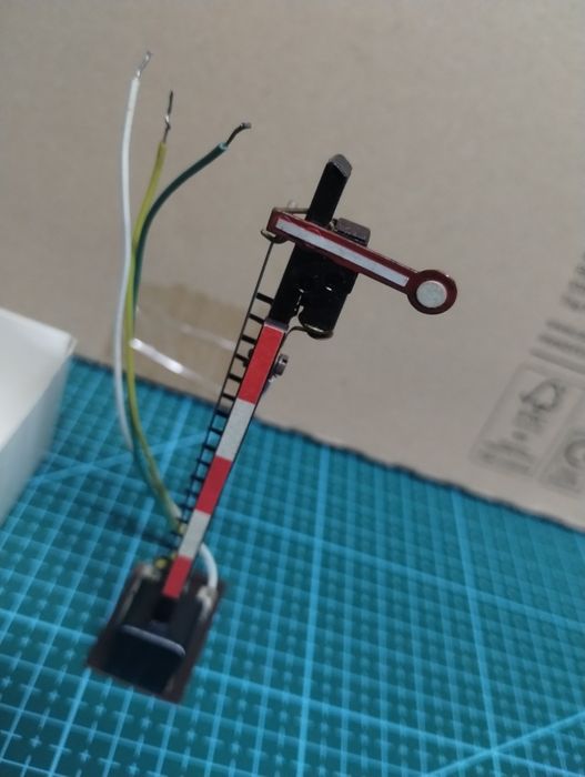 Sygnalizator Siba H0 1:87  tt 1:120 kolejka makieta