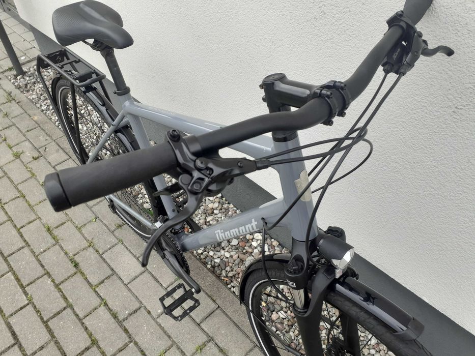 diamant elan deluxe hydraulika trekking merida kola 28 cube jak nowy