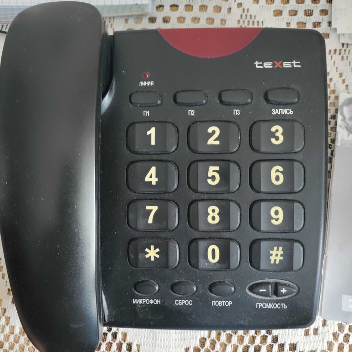 Телефон стаціонарний Техet Tx 202