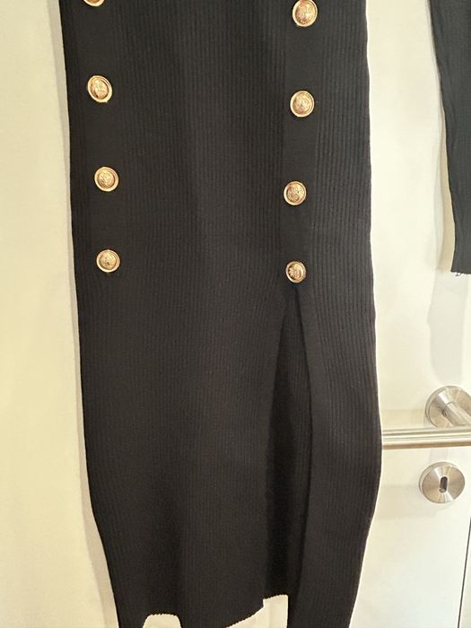 Vestido de malha boa