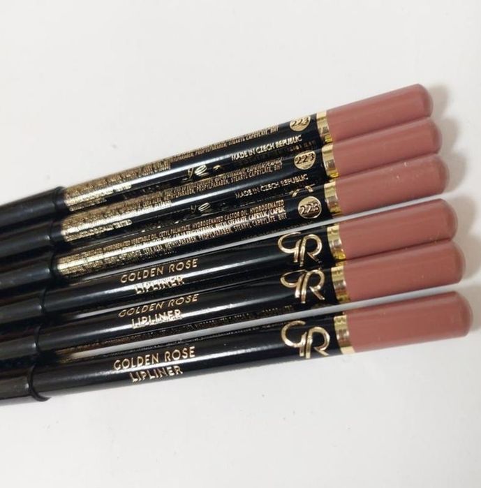 Олівці для губ Miss Tais. Golden Rose для губ в трендових відтінках