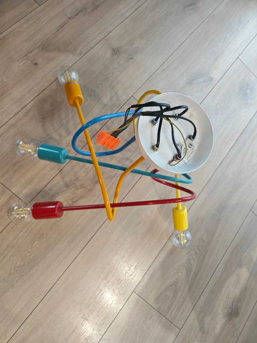 Lampa do pokoju dziecka kolorowa Mondo 1001/5MX4