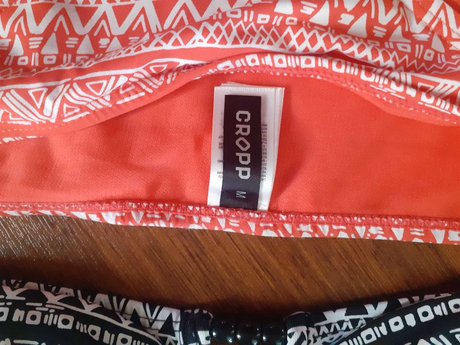 Strój kąpielowy bikini 38 M dwuczęściowy cropp miska B