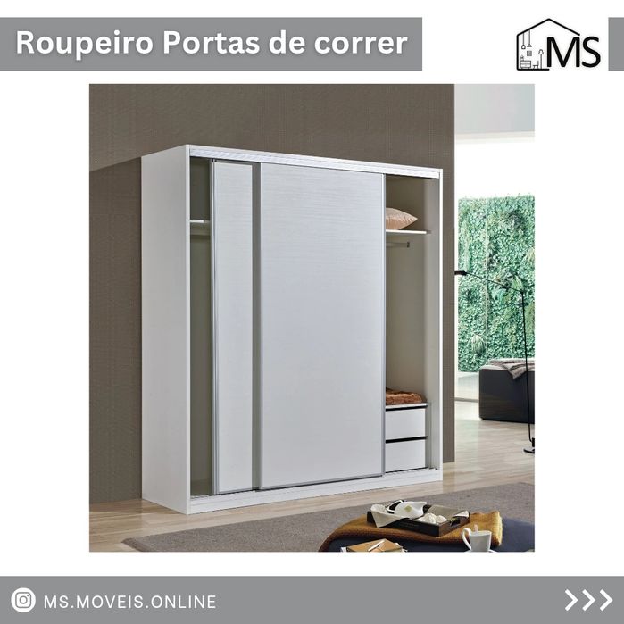 Roupeiro portas de correr - NOVOS