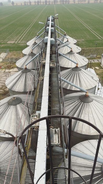 Silosy zbiorniki Zbożowe Petkus 150 ton redler podajnik