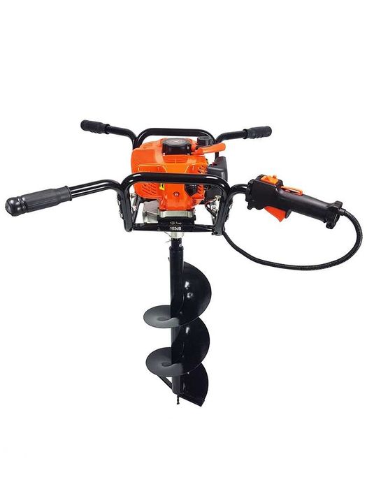 Świder spalinowy wiertnica dwuosobowy DEMON /100,150, 200mm/ przedłużka