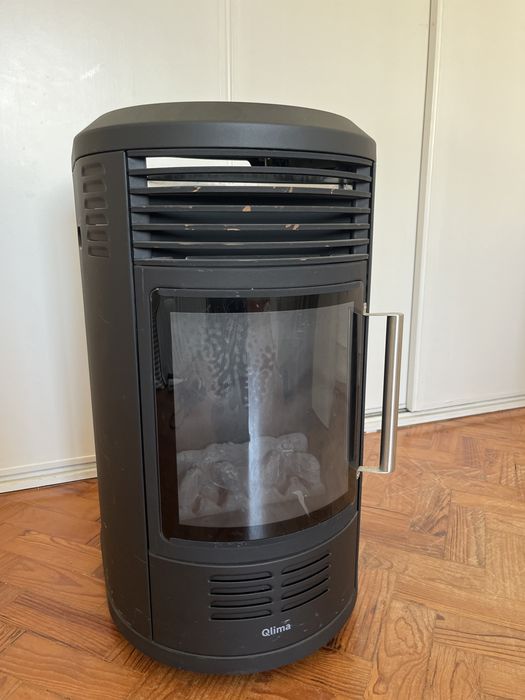 Aquecimento a gas tipo lareira