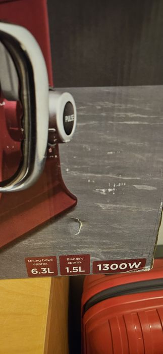 SILVERCREST Robot planetarny 1300W Piękny czerwony NOWY