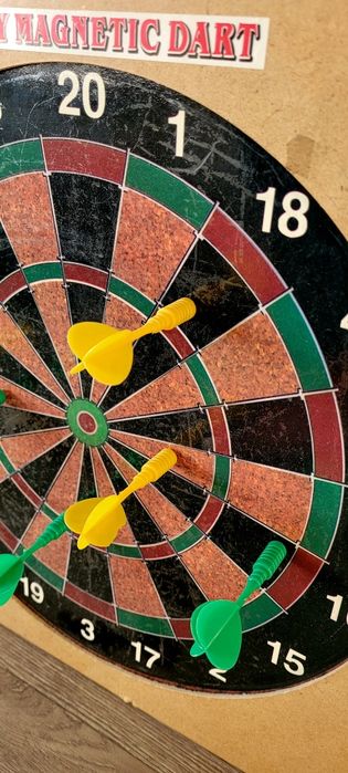 Dart Tarcza magnetyczna GRA rzutki
