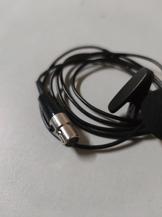 Microfone lapela para sistema Shure