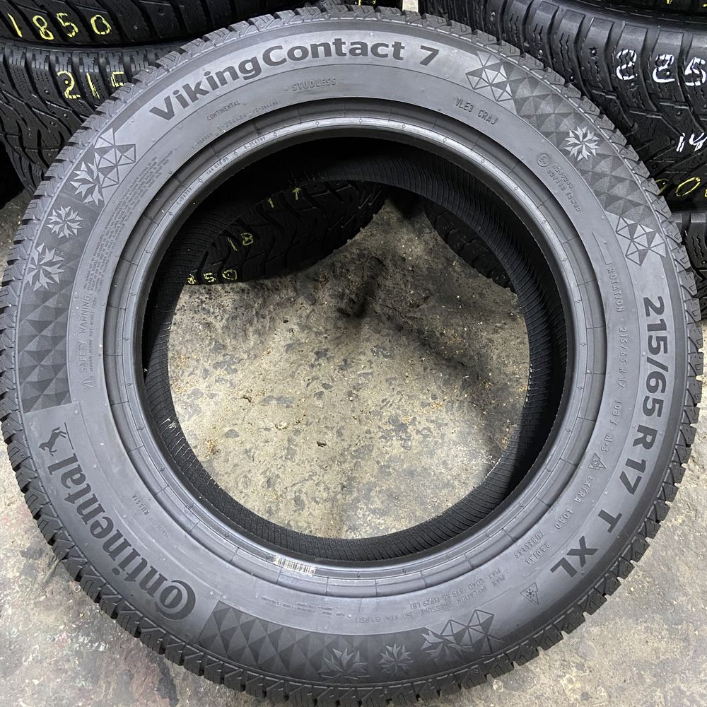 Зимові шини 215/65 r17 Continental. 2021р. 7.5мм.: 2 400 грн ...