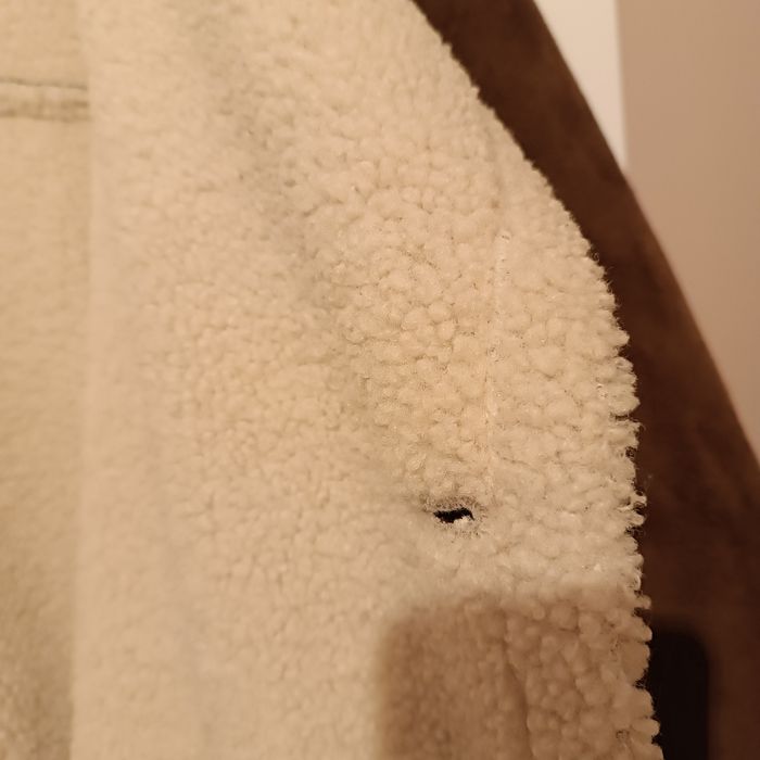 Kożuszek płaszcz plus size