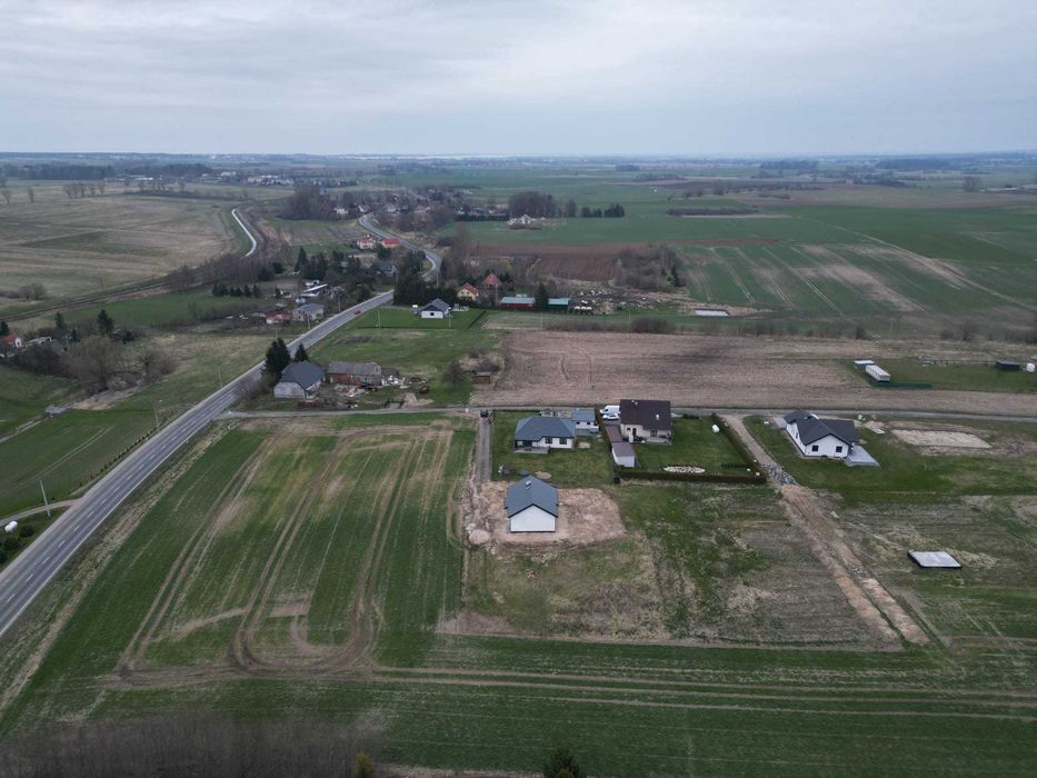Działka 980m2 ** ŁEKNO ** Przy drodze nr 11 ** Z warunkami zabudowy